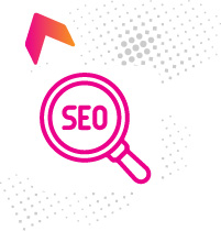 Icono de búsqueda SEO