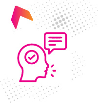 Icono de comunicación efectiva